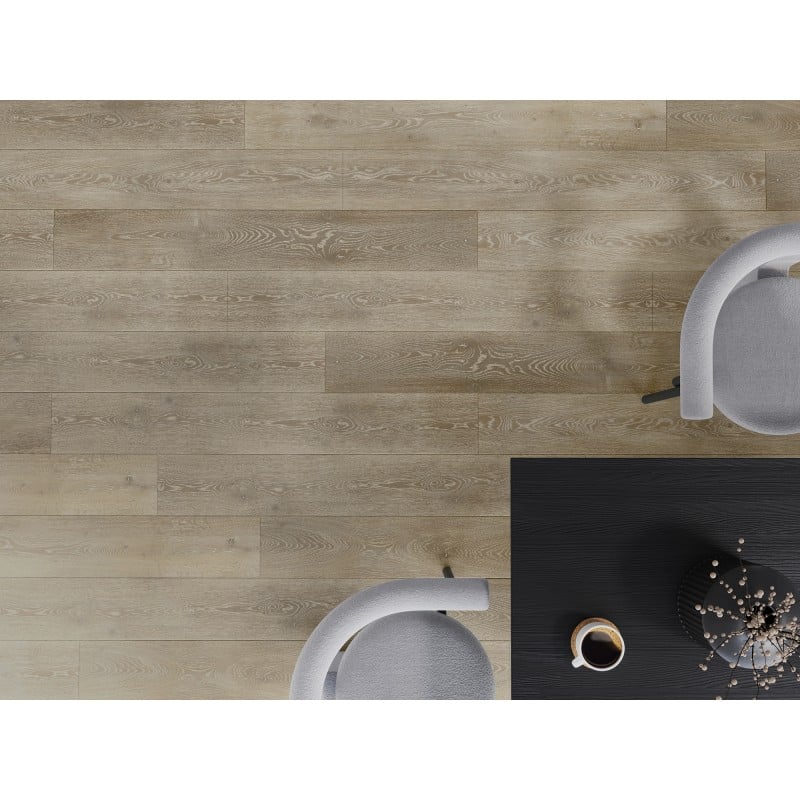 Mexen Jasper Vinylpaneele 1240 x 182 mm SPC 6,5 mm, IXPE Unterlage 1,5 mm, 4 V-Fuge, Eiche - F1018-1240-182-505-4V1-01