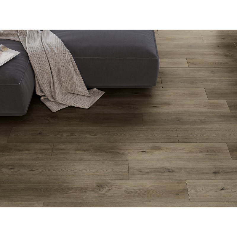 Mexen Perry Vinylplatten 1240 x 182 mm SPC 6,5 mm, IXPE Unterlage 1,5 mm, 4 V-Fuge, Eiche - F1021-1240-182-505-4V1-01