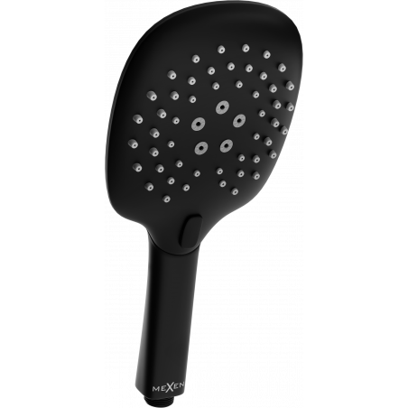 Mexen R-22 3-Funktions-Duschkopf, schwarz - 79522-70