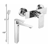 Mexen Alexa DS62 Duschset, Chrom - 71214DS62-00