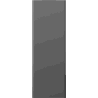 Mexen Flat VR20S Plattenheizkörper 2000 x 400 mm, mittlerer unterer Anschluss, 945 W, Anthrazit - W6VR20S-200-040-66