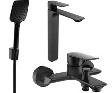 Mexen Alexa R62 Badezimmerset, schwarz - 71213R62-70