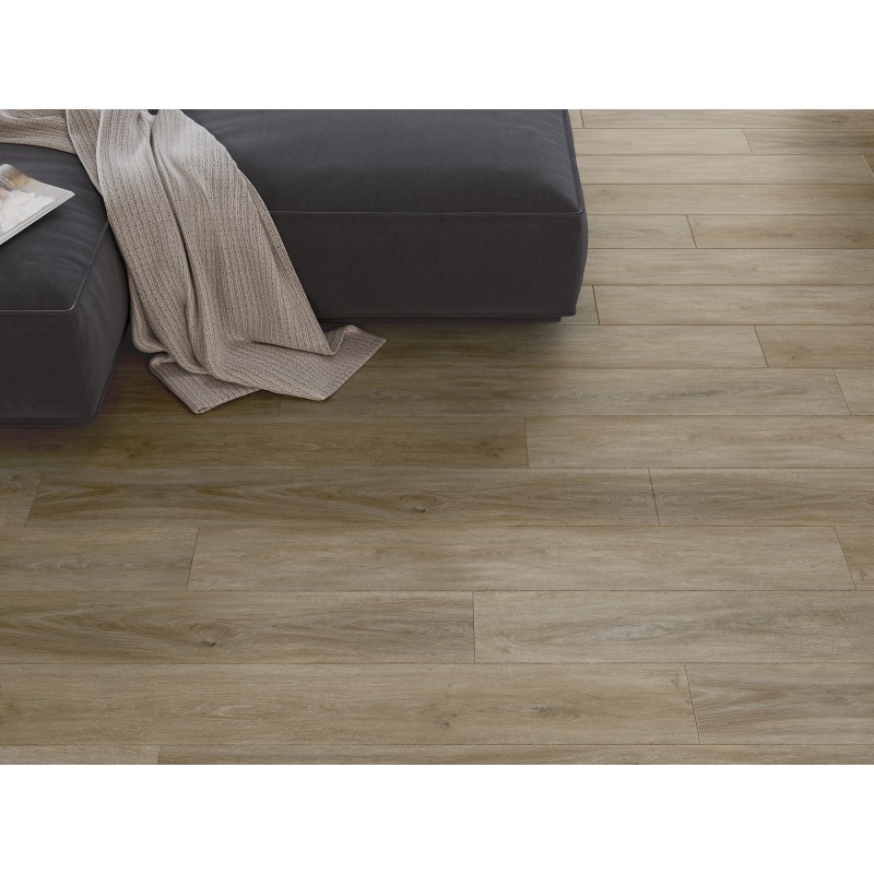 Mexen Palermo Vinylplatten 1240 x 182 mm SPC 6,5 mm, IXPE Unterlage 1,5 mm, 4 V-Fuge, Eiche - F1025-1240-182-505-4V1-01