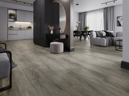 Mexen La Porte Vinylplatten 1240 x 182 mm SPC 6,5 mm, IXPE-Unterlage 1,5 mm, 4 V-Fuge, Eiche - F1026-1240-182-505-4V1-01