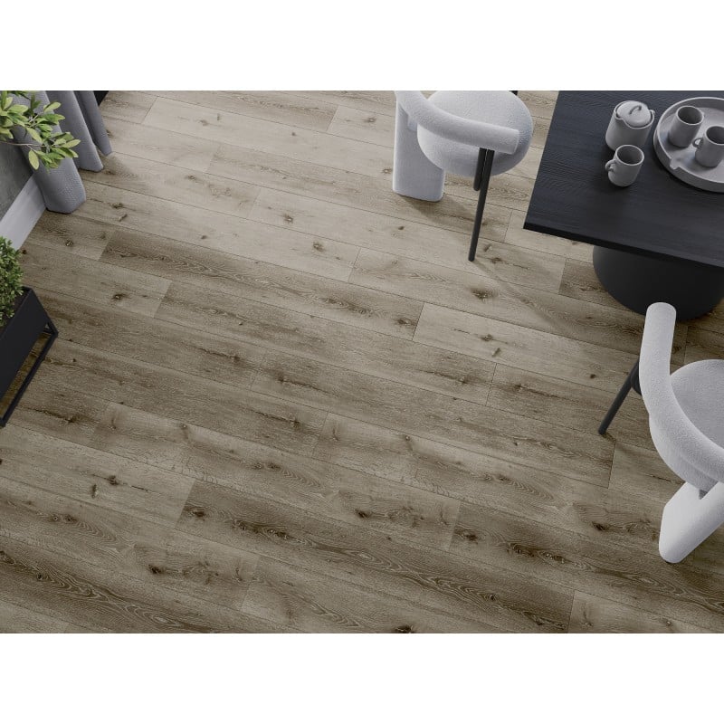 Mexen Kansas Vinylböden 1240 x 182 mm SPC 6,5 mm, IXPE-Unterlage 1,5 mm, 4 V-Fuge, Eiche - F1032-1240-182-505-4V1-01