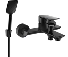 Mexen Alexa R62 Badewannenarmatur mit Duschset, schwarz - 7123R62-70
