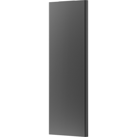 Mexen Flat VR20S Plattenheizkörper 1600 x 600 mm, mittlerer unterer Anschluss, 1068 W, Anthrazit - W6VR20S-160-060-66