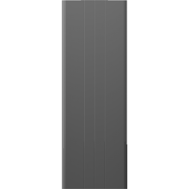 Mexen Line VR20SL Plattenheizkörper 1600 x 300 mm, Mittelanschluss unten, 596 W, Anthrazit - W6VR20SL-160-030-66