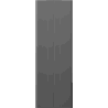Mexen Line VR20SL Flachheizkörper 1400 x 600 mm, untere Mittelanschlüsse, 1068 W, Anthrazit - W6VR20SL-140-060-66