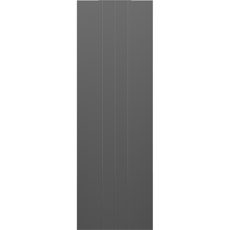 Mexen Line VS20SL Heizkörper 2000 x 500 mm, mittiger Anschluss unten, 1181 W, Anthrazit - W6VS20SL-200-050-66