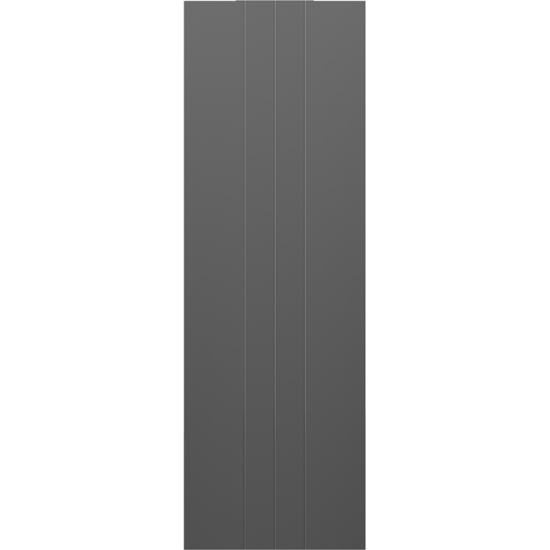 Mexen Line VS20SL Flachheizkörper 2000 x 600 mm, mittig unten anschluss, 1417 W, anthrazit - W6VS20SL-200-060-66