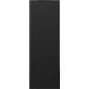 Mexen Flat VR20S Heizkörper 1600 x 400 mm, mittige untere Anschluss, 794 W, schwarz - W6VR20S-160-040-70
