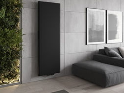 Mexen Flat VR20S Plattenheizkörper 1800 x 400 mm, untere mittlere Anschlüsse, 872 W, schwarz - W6VR20S-180-040-70