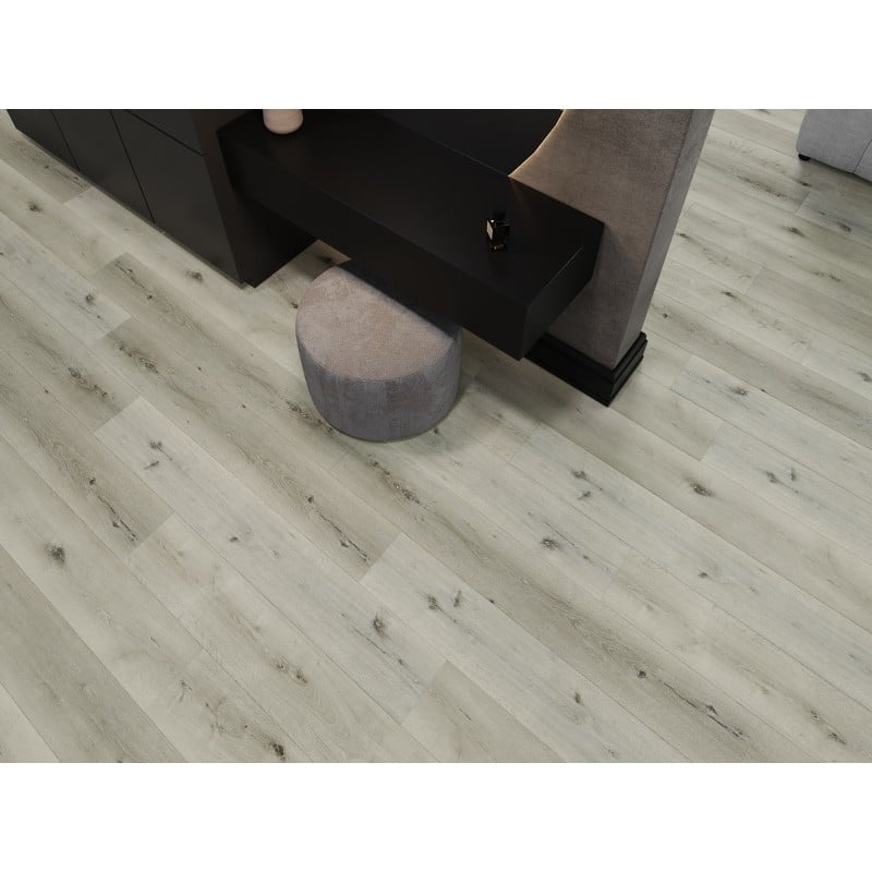Mexen Silver Lake Vinylplatten 1240 x 182 mm SPC 6,5 mm, IXPE Unterlage 1,5 mm, 4 V-Fuge, Eiche - F1034-1240-182-505-4V1-01