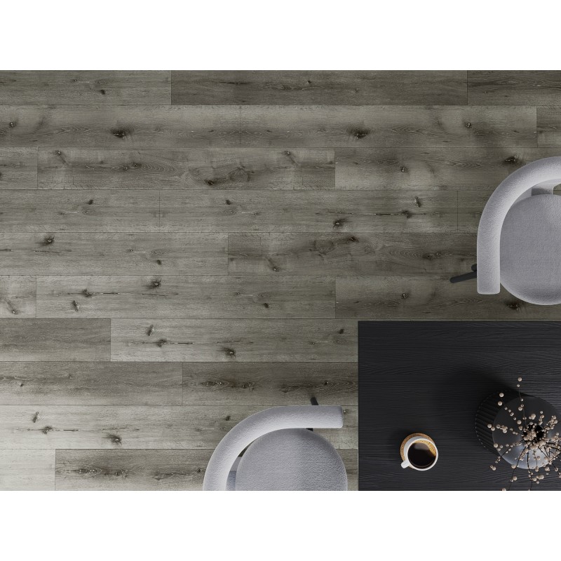 Mexen Lago Vista Vinylplatten 1240 x 182 mm SPC 6,5 mm, IXPE Unterlage 1,5 mm, 4 V-Fuge, Eiche - F1035-1240-182-505-4V1-01