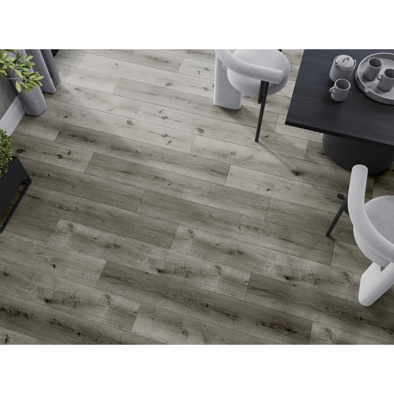 Mexen Lago Vista Vinylplatten 1240 x 182 mm SPC 6,5 mm, IXPE Unterlage 1,5 mm, 4 V-Fuge, Eiche - F1035-1240-182-505-4V1-01