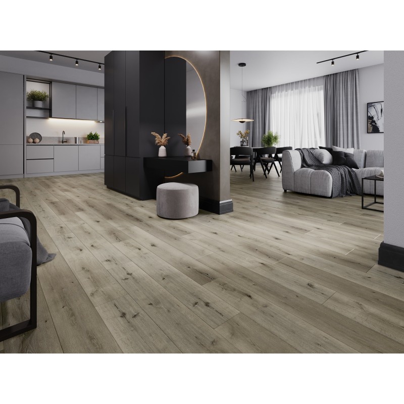 Mexen Bevil Oaks vinylplatten 1240 x 182 mm SPC 6,5 mm, IXPE Unterlage 1,5 mm, 4 V-Fuge, Eiche - F1036-1240-182-505-4V1-01