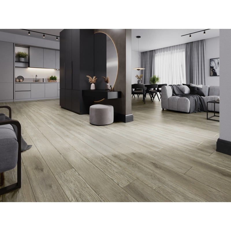Mexen Sky Valley Vinylplatten 1240 x 182 mm SPC 6,5 mm, IXPE-Unterlage 1,5 mm, 4 V-Fuge, Eiche - F1040-1240-182-505-4V1-01