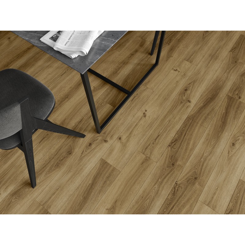 Mexen Amsterdam Vinylpaneele 1240 x 182 mm SPC 6,5 mm, IXPE-Unterlage 1,5 mm, 4 V-Fuge, Eiche - F1042-1240-182-505-4V1-01