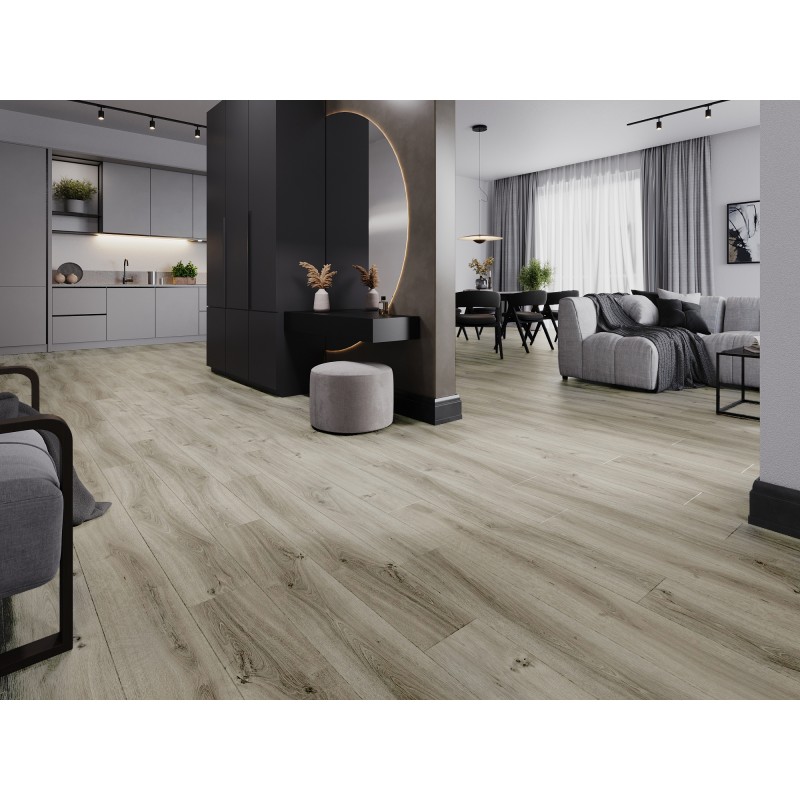 Mexen Richmond Vinylplatten 1240 x 182 mm SPC 6,5 mm, IXPE-Unterlage 1,5 mm, 4 V-Fuge, Eiche - F1043-1240-182-505-4V1-01
