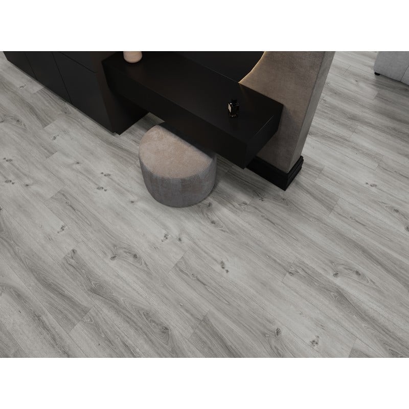 Mexen Harrison Vinylplatten 1240 x 182 mm SPC 6,5 mm, IXPE-Unterlage 1,5 mm, 4 V-Fuge, Eiche - F1044-1240-182-505-4V1-01