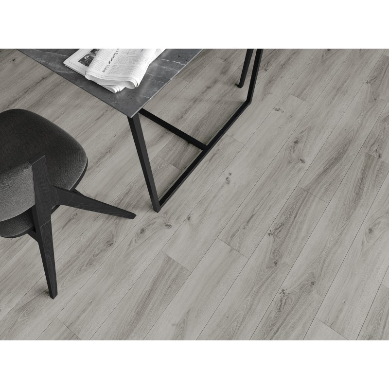 Mexen Harrison Vinylplatten 1240 x 182 mm SPC 6,5 mm, IXPE-Unterlage 1,5 mm, 4 V-Fuge, Eiche - F1044-1240-182-505-4V1-01