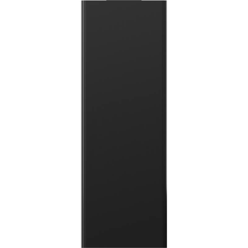 Mexen Flat VR20S Flachheizkörper 1600 x 600 mm, untere Mittelpunktsanschlüsse, 1191 W, schwarz - W6VR20S-160-060-70