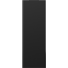 Mexen Flat VR20S Flachheizkörper 1800 x 600 mm, untere mittlere Anschluss, 1308 W, schwarz - W6VR20S-180-060-70