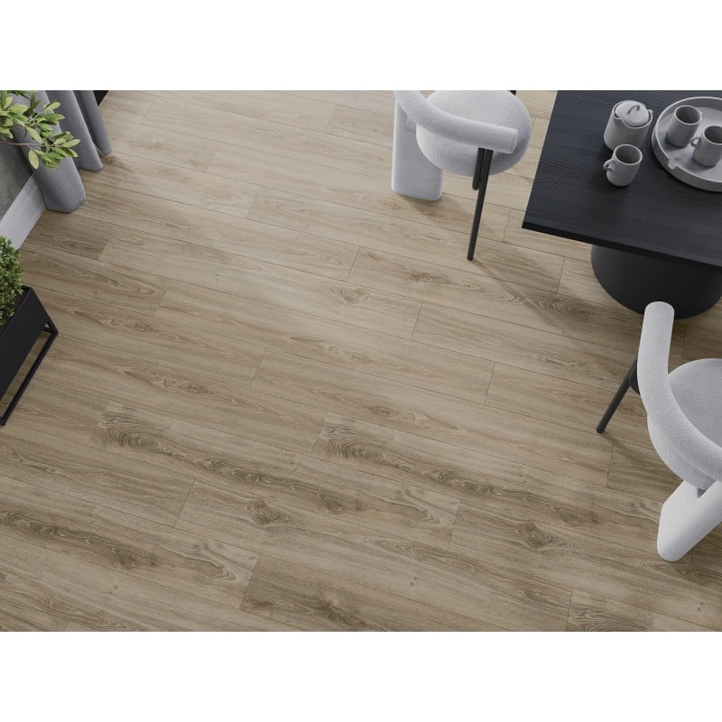 Mexen Fort Valley Vinylplatten 1240 x 182 mm SPC 6,5 mm, IXPE-Unterlage 1,5 mm, 4 V-Fuge, Eiche - F1046-1240-182-505-4V1-01