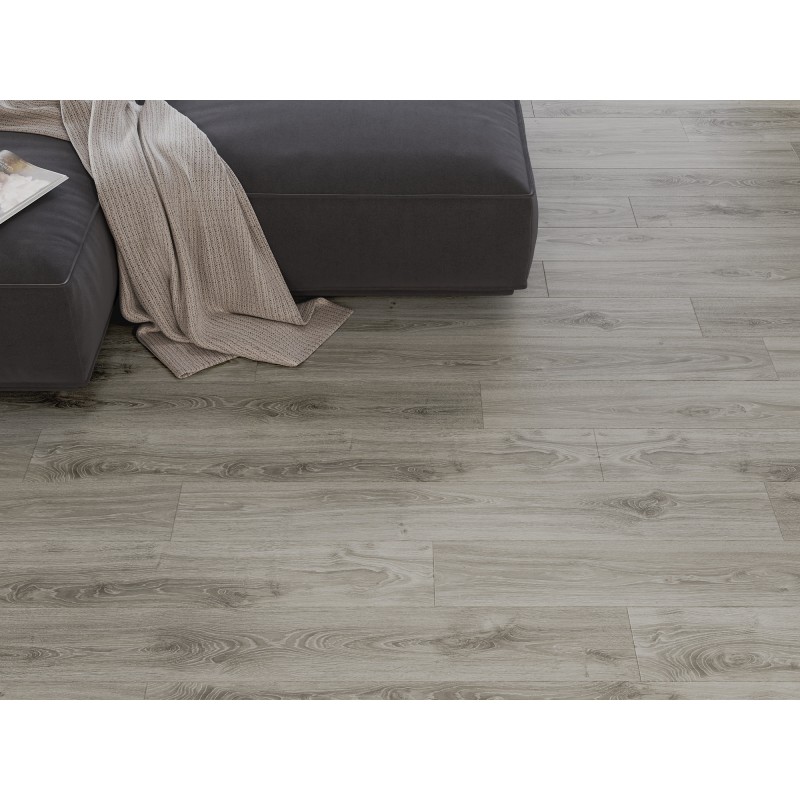 Mexen Silver Creek Vinylböden 1240 x 182 mm SPC 6,5 mm, IXPE Unterlage 1,5 mm, 4 V-Fuge, Eiche - F1047-1240-182-505-4V1-01