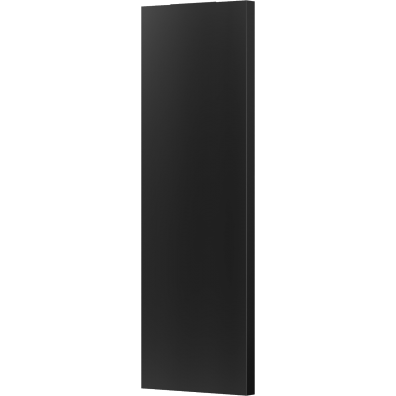 Mexen Flach VS20S Plattenheizung 1600 x 500 mm, untere mittlere Anschlüsse, 993 W, schwarz - W6VS20S-160-050-70