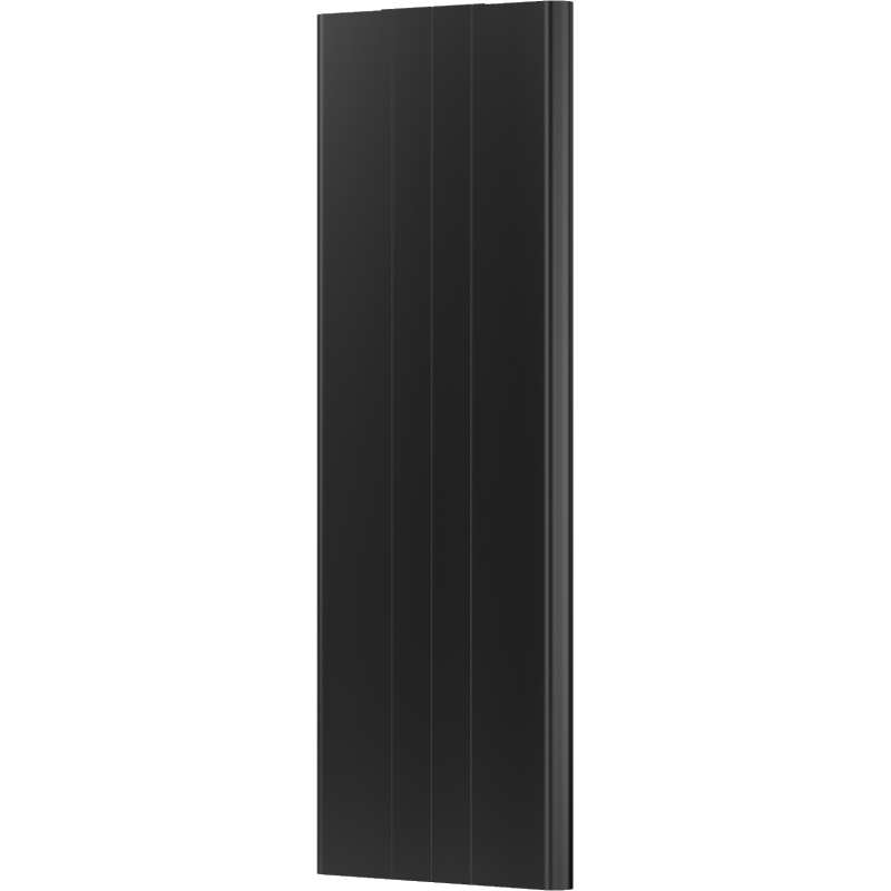 Mexen Line VR20SL Plattenheizkörper 1800 x 300 mm, untere Mittelanschluss, 654 W, schwarz - W6VR20SL-180-030-70