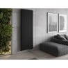 Mexen Line VR20SL Plattenheizkörper 1800 x 300 mm, untere Mittelanschluss, 654 W, schwarz - W6VR20SL-180-030-70