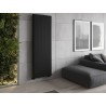 Mexen Line VR20SL Heizkörper 2000 x 300 mm, untere mittlere Anschluss, 709 W, schwarz - W6VR20SL-200-030-70