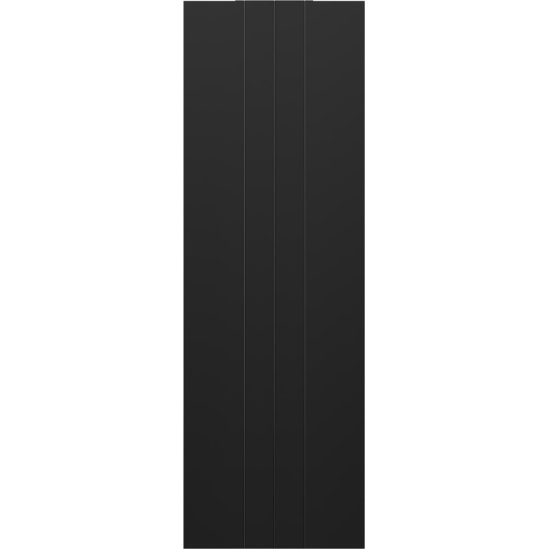 Mexen VS20SL Linienplattenheizkörper 1800 x 300 mm, mittlerer unterer Anschluss, 654 W, schwarz - W6-180-030-70