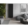 Mexen Line VS20SL Plattenheizkörper 2200 x 300 mm mit mittiger Unteranschluss, 760 W, schwarz - W6VS20SL-220-030-70