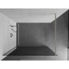 Mexen Kioto Duschwand Walk-in 120 x 200 cm, graphit 8 mm, gebürsteter Nickel - 800-120-101-97-40