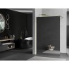 Mexen Kioto Duschwand Walk-in 70 x 200 cm, Spiegel 8 mm, gebürstet Gold - 800-070-101-55-50