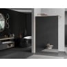 Mexen Kioto Duschwand Walk-in 80 x 200 cm, Spiegel 8 mm, gebürstetes Kupfer - 800-080-101-65-50