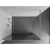 Mexen Kioto Duschwand Walk-in 90 x 200 cm, Spiegel 8 mm, gebürsteter Nickel - 800-090-101-97-50