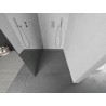 Mexen Kioto Duschwand Walk-in 110 x 200 cm, Spiegel 8 mm, gebürsteter Nickel - 800-110-101-97-50