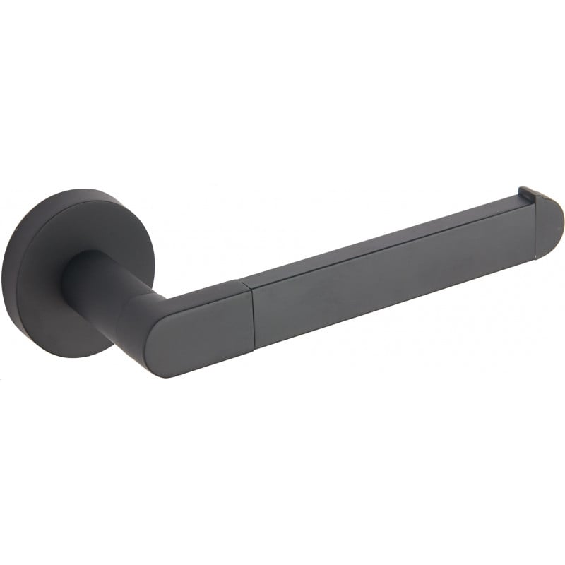 Mexen Tiber Toilettenpapierhalter, schwarz - 7050533-70