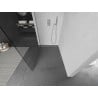 Mexen Kioto L Duschwand Walk-in 90 x 200 cm, transparent, Chrom - 800-090-103-01-00
