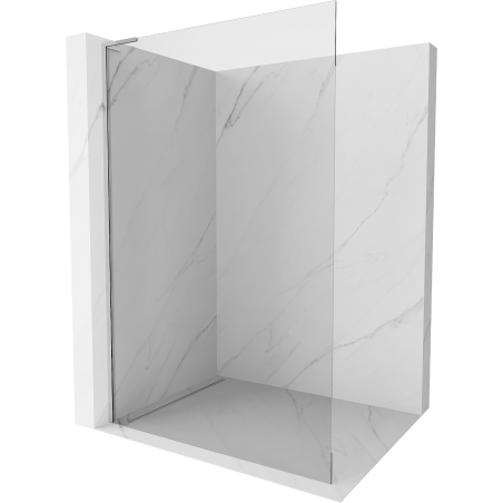 Mexen Kioto L Duschwand Walk-in 110 x 200 cm, transparent, Chrom - 800-110-103-01-00