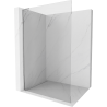 Mexen Kioto L Duschwand Walk-in 110 x 200 cm, transparent, Chrom - 800-110-103-01-00