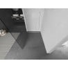 Mexen Kioto L Duschwand Walk-in 55 x 200 cm, transparent, weiß - 800-055-103-20-00