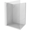 Mexen Kioto L Duschwand Walk-in 95 x 200 cm, transparent, weiß - 800-095-103-20-00