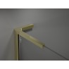 Mexen Kioto L Duschwand Walk-in 65 x 200 cm, transparent, gold - 800-065-103-50-00