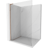 Mexen Kioto L Duschwand Walk-in 105 x 200 cm, transparent, Roségold - 800-105-103-60-00