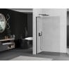 Mexen Kioto L Duschwand Walk-in 100 x 200 cm, transparent, schwarz - 800-100-103-70-00